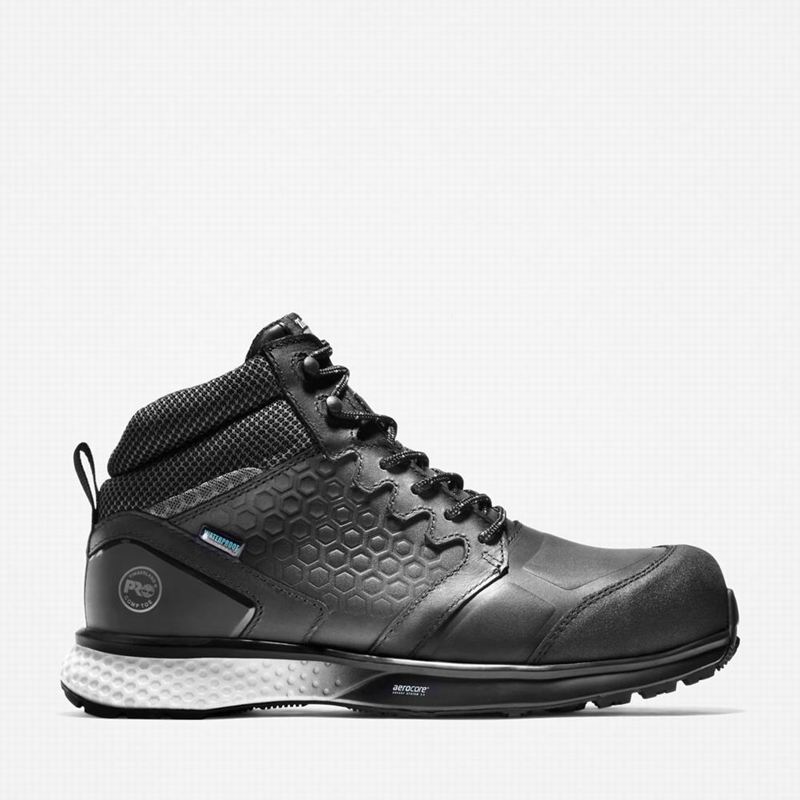 Timberland Reaxion Composite Toe Waterproof Radne Čizme Sive | 18526015