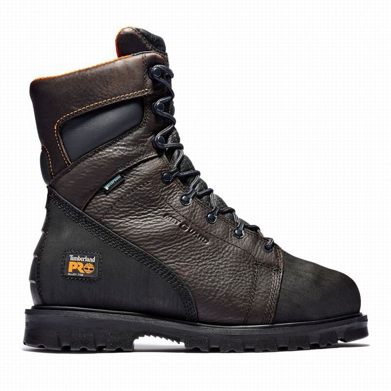 Timberland Rigmaster Met Guard Alloy Toe Waterproof Radne Čizme Smeđe | 16133686