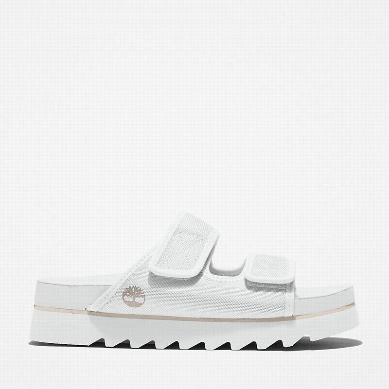 Timberland Santa Monica Sunrise Double-Strap Slajdovi Bijele | 53486740