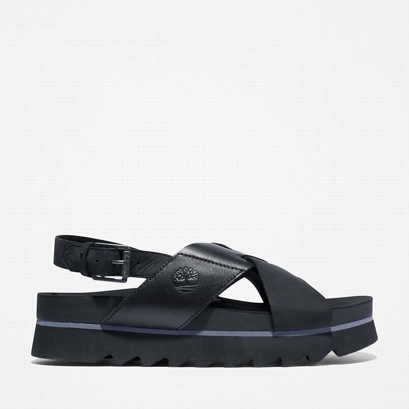 Timberland Santa Monica Sunrise Sandale Crne | 34871906