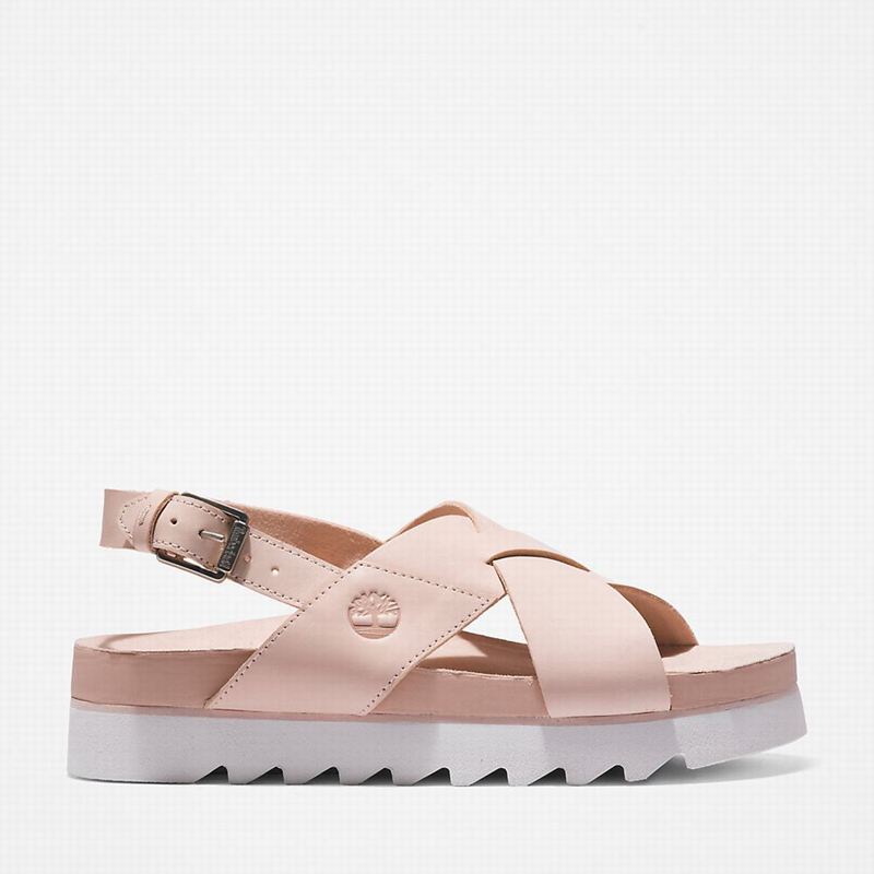 Timberland Santa Monica Sunrise Sandale Roze | 53769431
