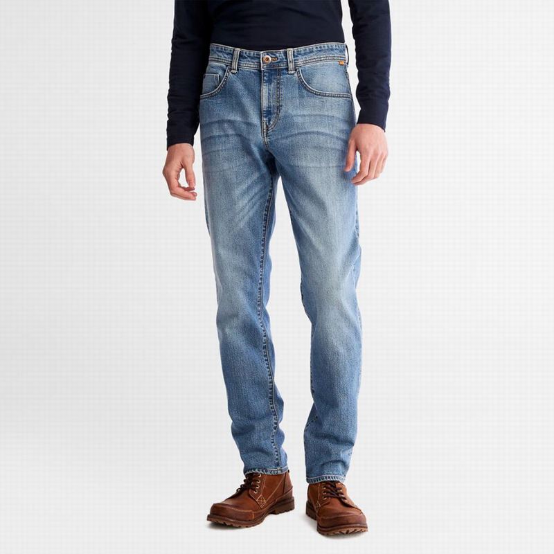 Timberland Sargent Lake Slim Denim Traperice Plave | 97733784