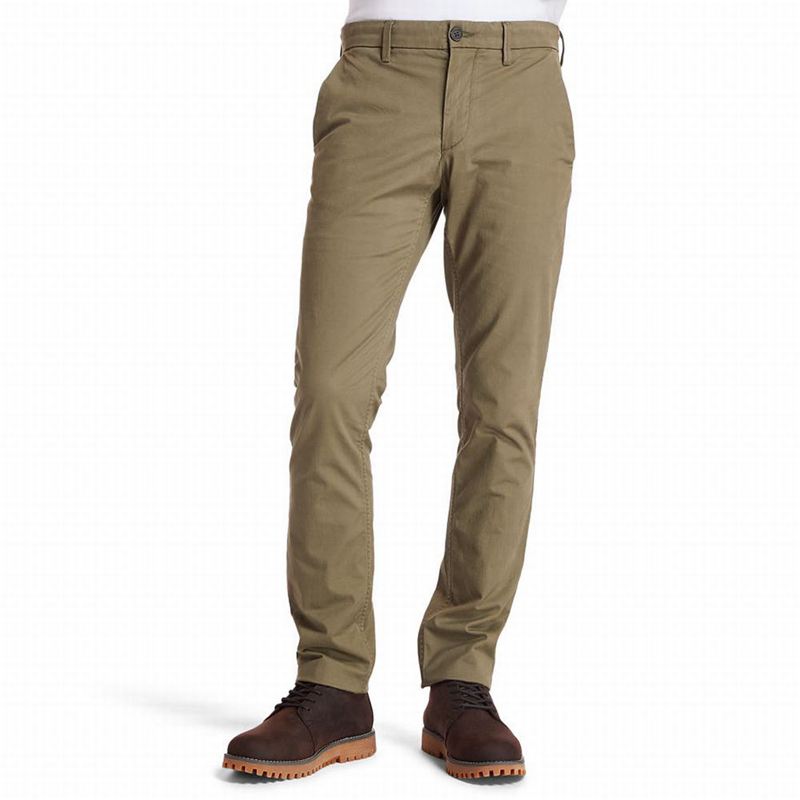 Timberland Sargent Lake Slim-Fit Chino Hlače Maslinasto Zelene | 28081075