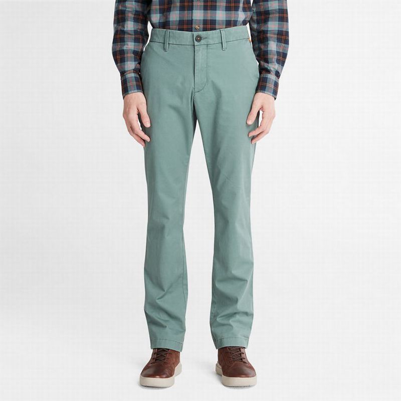 Timberland Sargent Lake Stretch Chino Hlače Maslinasto Zelene | 65231286
