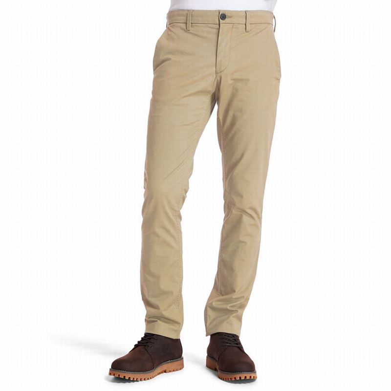 Timberland Sargent Lake Twill Chino Hlače Bež | 84282816