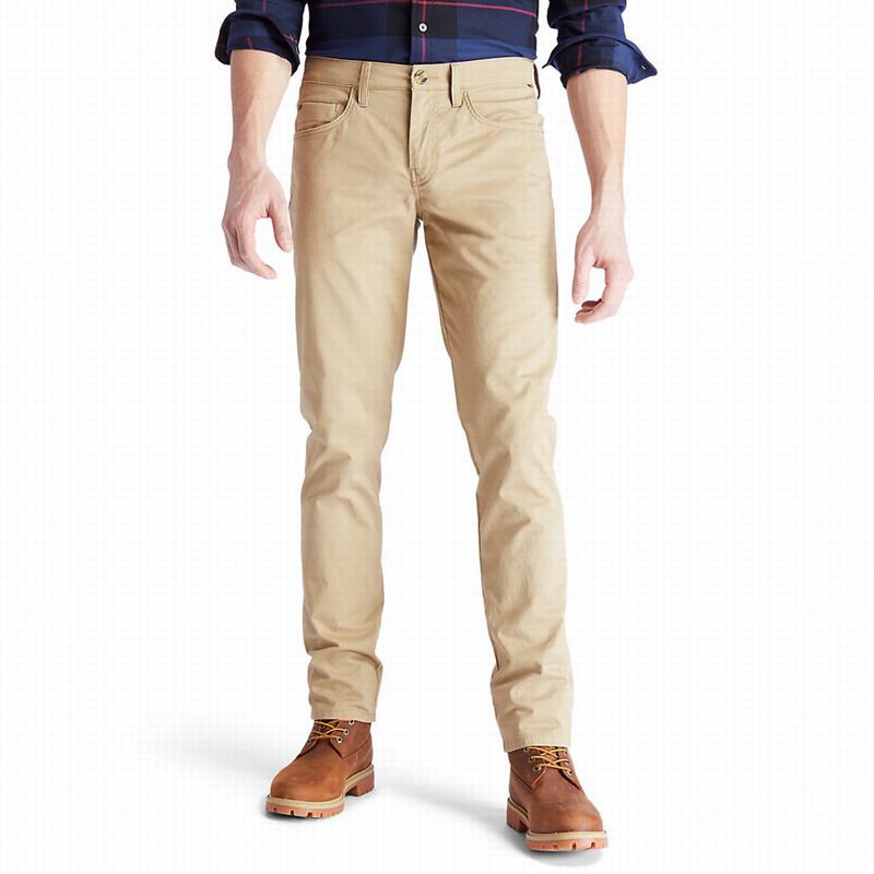 Timberland Sargent Lake Twill Hlače Kaki Boja | 77694871
