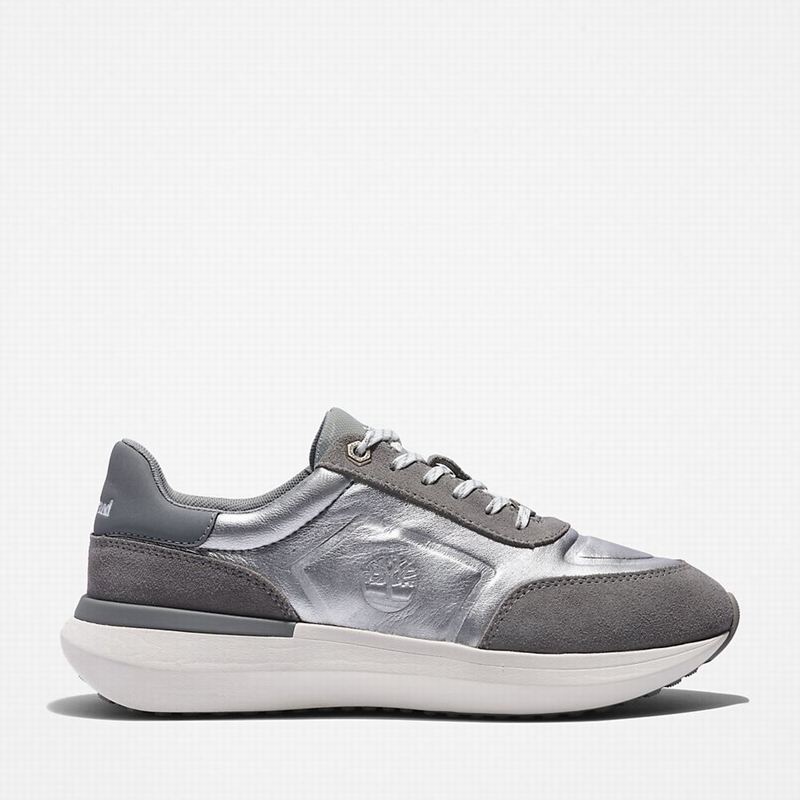 Timberland Seoul City Tenisice Srebrne | 72755697