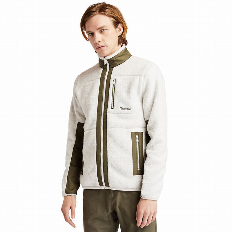 Timberland Sherpa Flis Jakne Bijele | 1936012