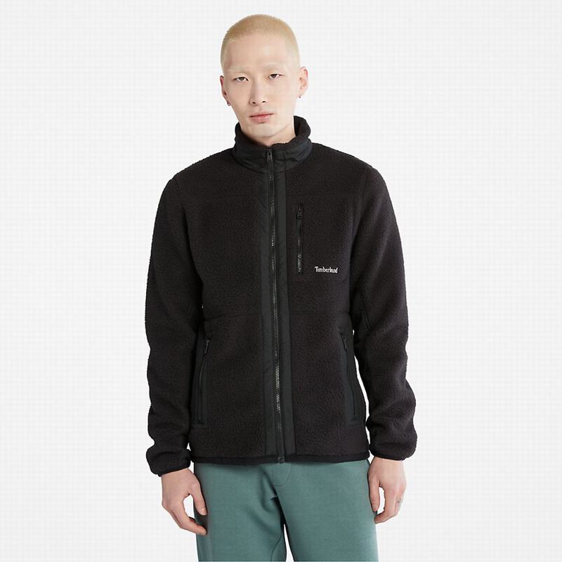 Timberland Sherpa Flis Jakne Crne | 51770574