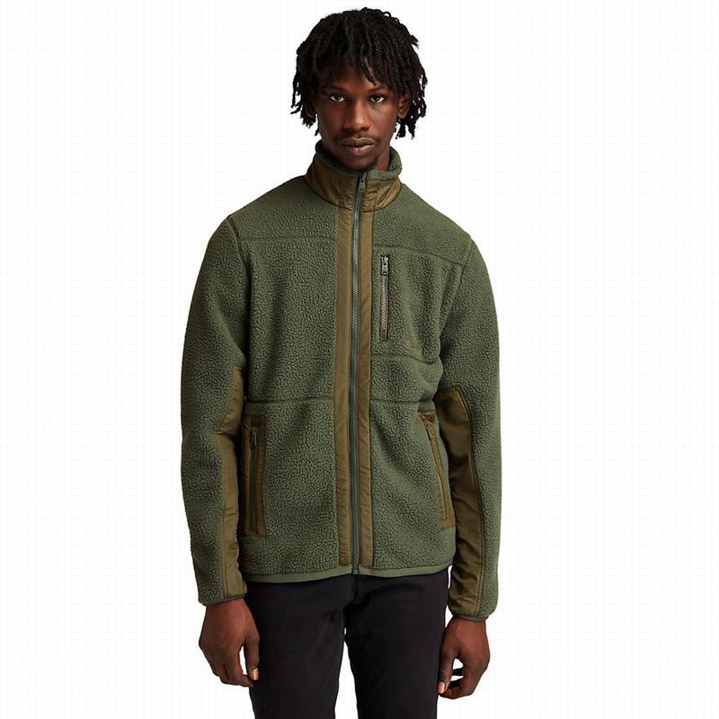 Timberland Sherpa Flis Jakne Maslinasto Zelene | 31500963