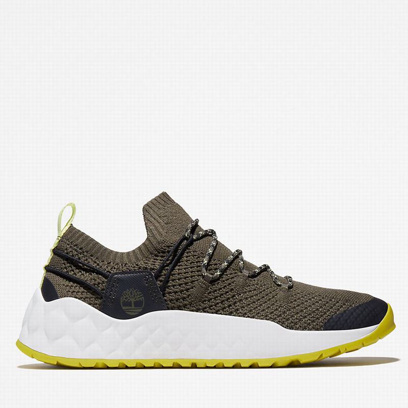 Timberland Solar Wave Tenisice Maslinasto Zelene | 65864835