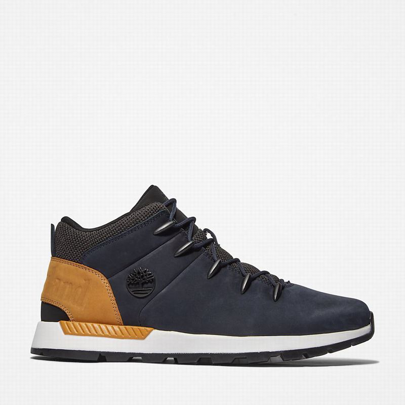 Timberland Sprint Mid Planinarske Cipele Tamnoplave | 20980345