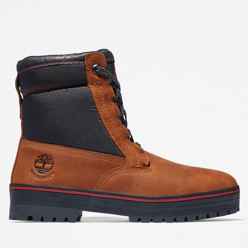 Timberland Spruce Mountain Waterproof Warm-Lined Zimske Čizme Crne | 33386353