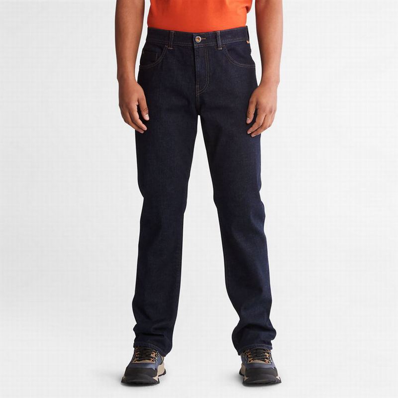 Timberland Squam Lake Stretch Traperice Indigo | 27826173