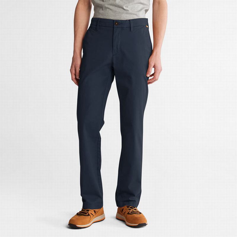 Timberland Squam Lake Twill Chino Hlače Tamnoplave | 16659696