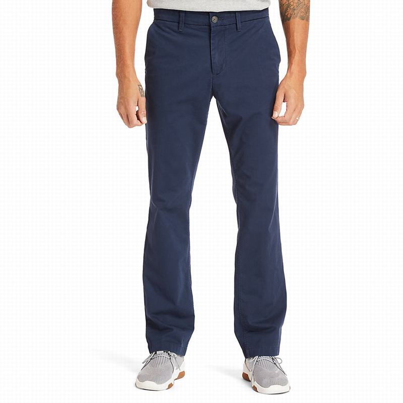 Timberland Squam Lake Twill Chino Hlače Tamnoplave | 88966546