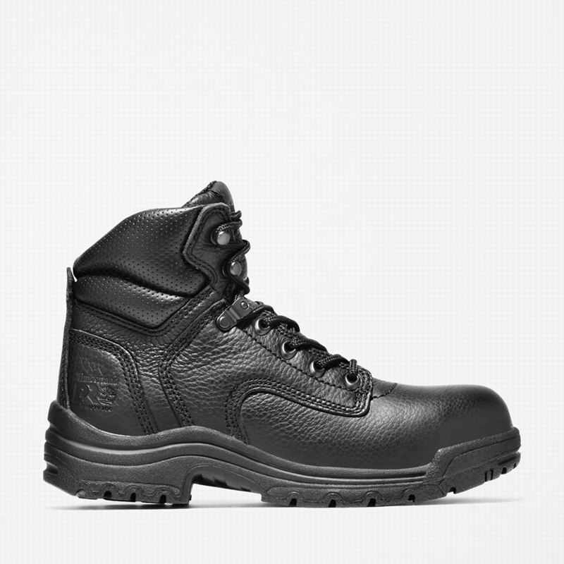 Timberland TiTAN 6" Alloy Toe Radne Čizme Crne | 6689725
