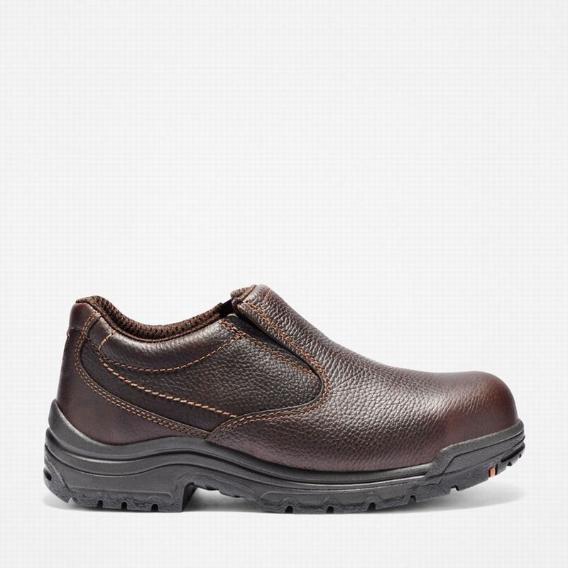 Timberland TiTAN Casual Alloy Toe Radne Cipele Kafe | 50095544