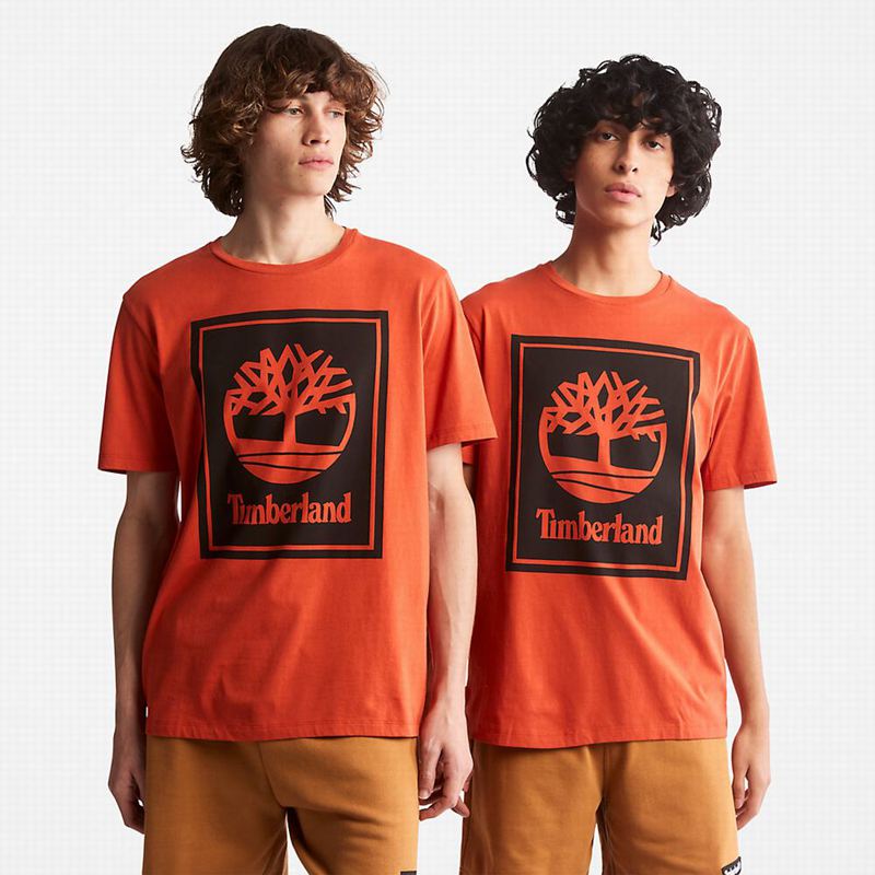Timberland Tree Logo Majice Narančaste | 89960976