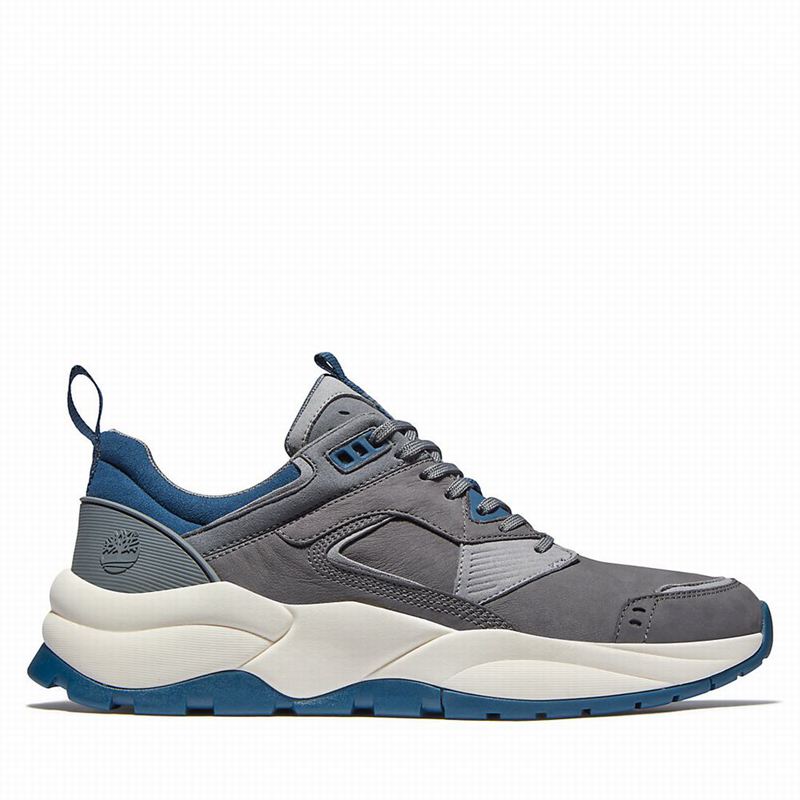 Timberland Tree Racer Koža Tenisice Sive | 90302798