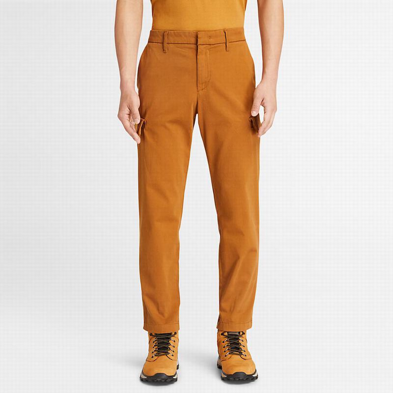 Timberland Ultrastretch Cargo Hlače Smeđe | 55209550