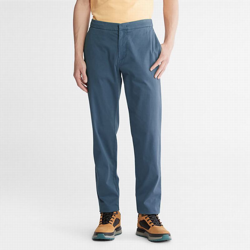 Timberland Ultrastretch Tapered Hlače Plave | 50792849