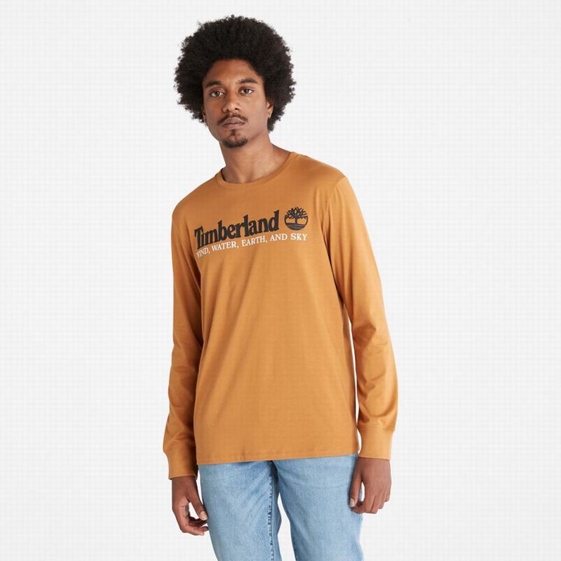 Timberland Utility Back-Graficke Majice Smeđe | 6890859