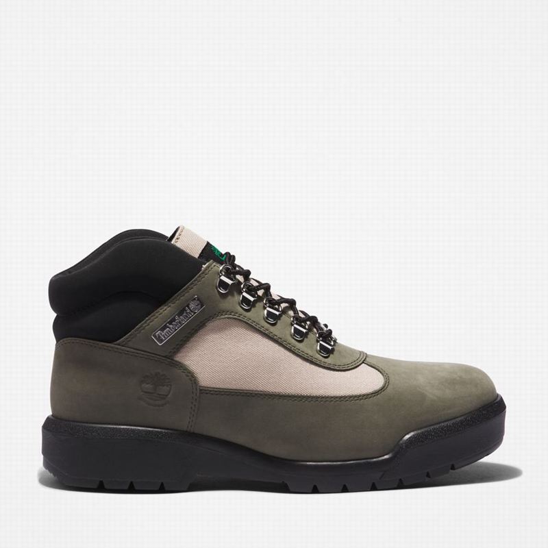 Timberland Waterproof Field Vodootporne Čizme Maslinasto Zelene | 46020792