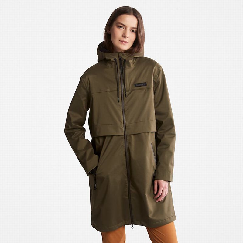 Timberland Waterproof Mid-length Parka Maslinasto Zelene | 69399014