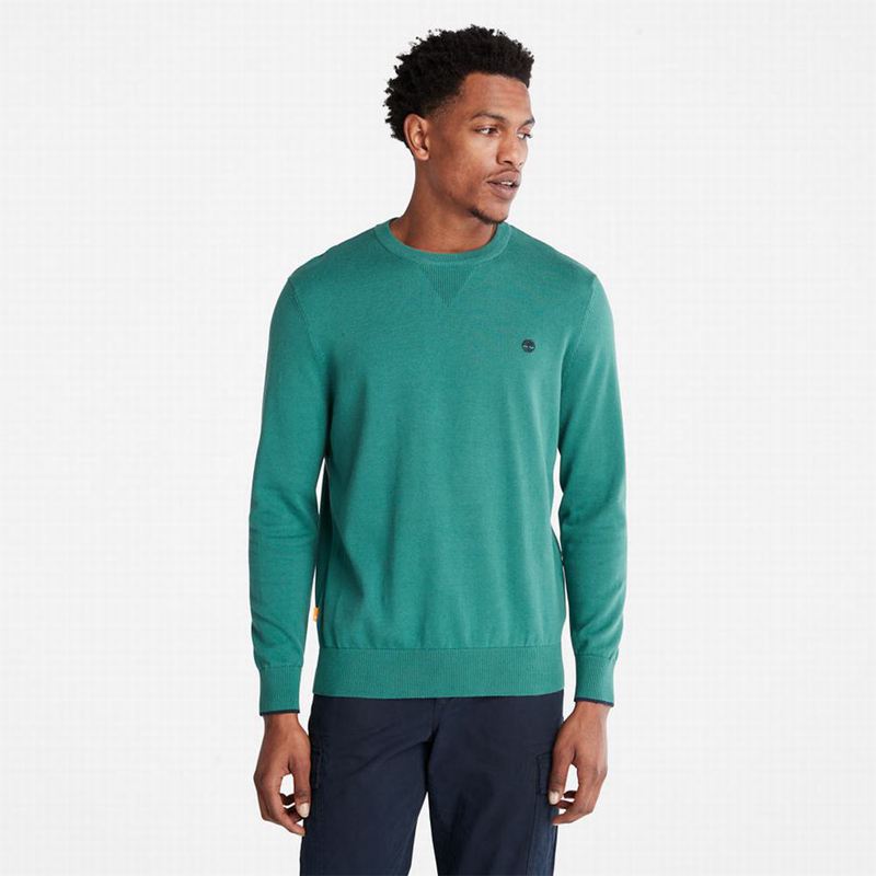 Timberland Williams River Crewneck Skakači Tirkizne | 19641881