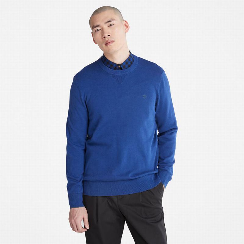 Timberland Williams River Crewneck Skakači Plave | 36764155
