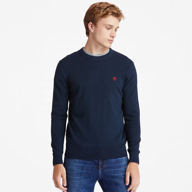 Timberland Williams River Organic Cotton Džemperi Tamnoplave | 77153083