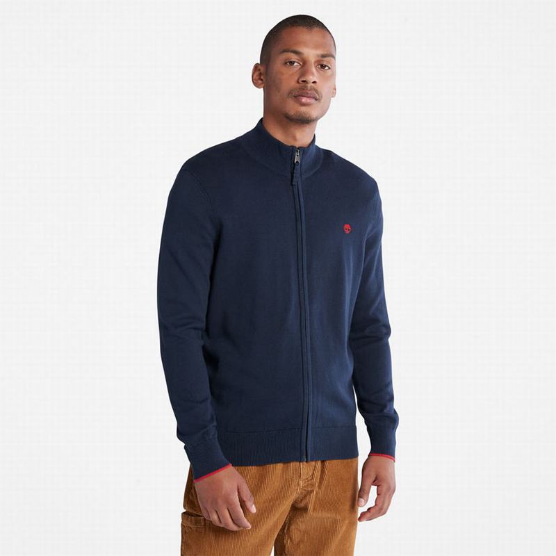Timberland Williams River Zip-front Džemperi Tamnoplave | 54410373