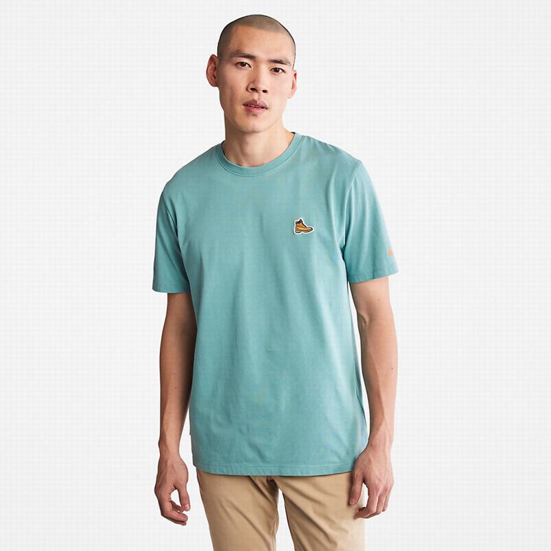 Timberland Wind Water Earth and Sky Majice Tirkizne | 47210768