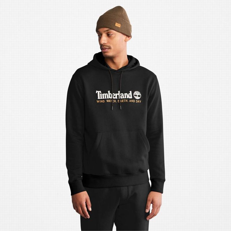 Timberland Wind Water Earth and Sky Majica S Kapuljačom Crne | 51796877