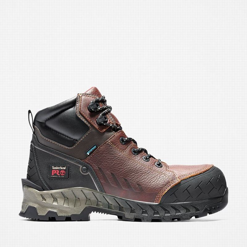 Timberland Work Summit 6" Composite Toe Waterproof Radne Čizme Smeđe | 76994409