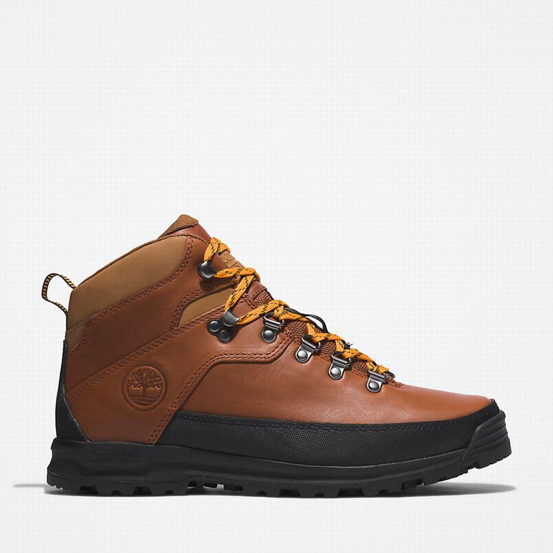 Timberland World Planinarske Cipele Smeđe | 25897974